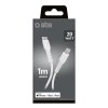 Kabel przewód z certyfikatem MFi USB-C - iPhone Lightning 1m - biały